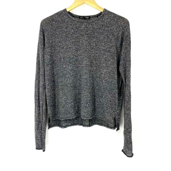 Rag & Bone Top Heather Crew Neck T Shirt - Picture 1 of 9